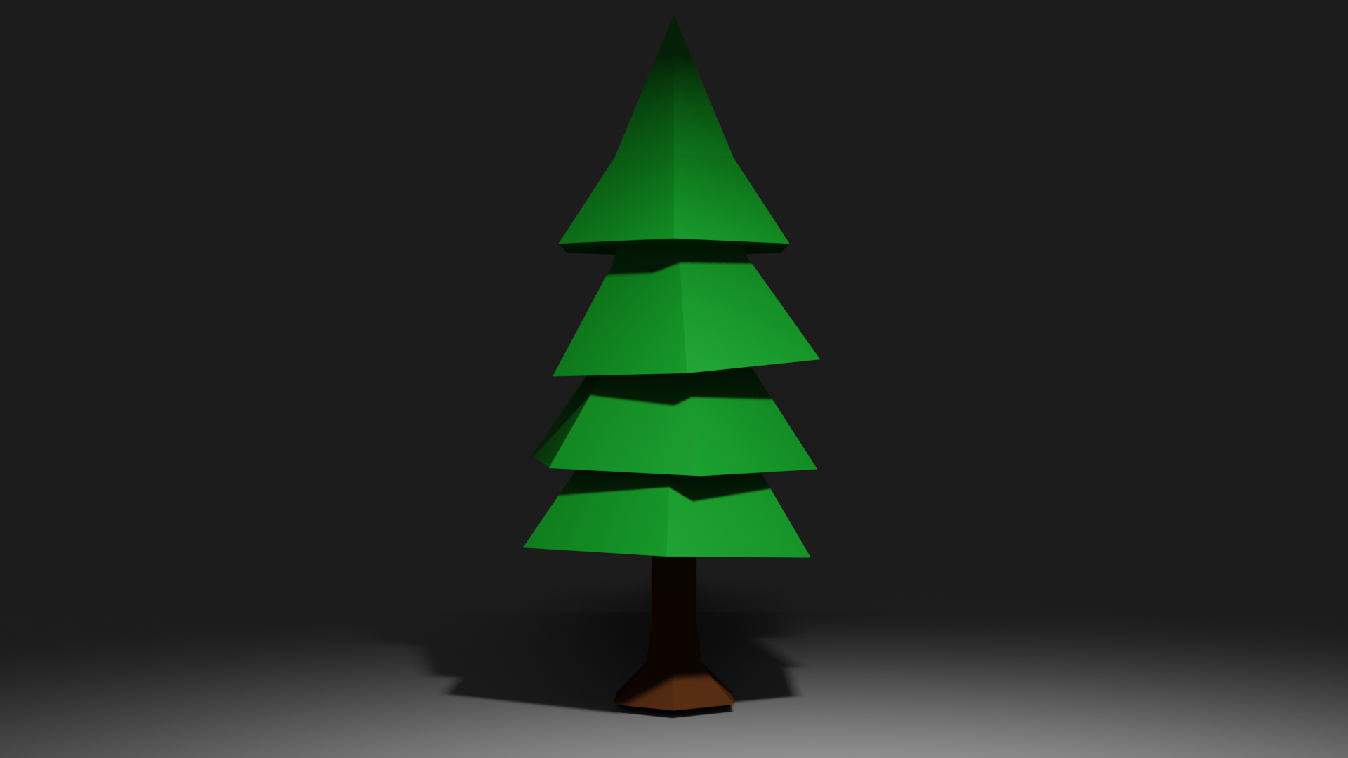 low poly tree preview image 1